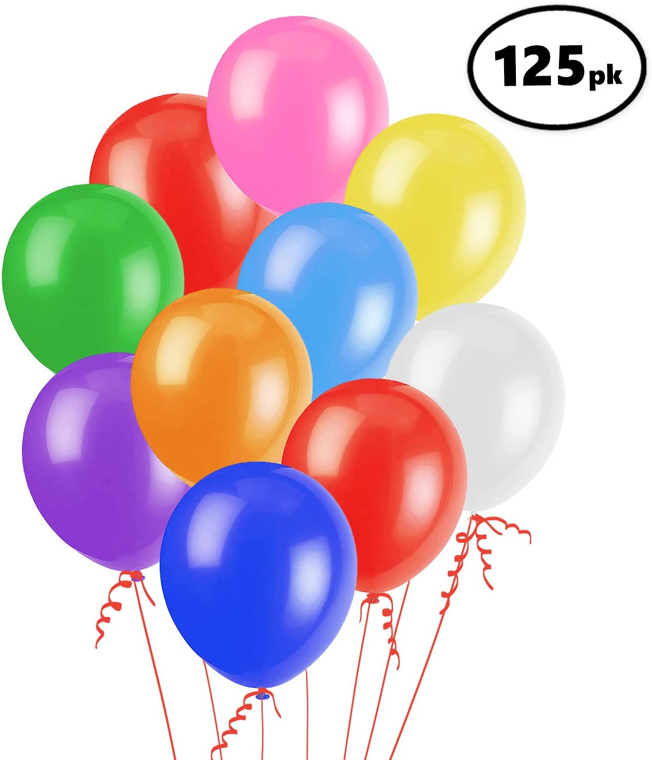 125-Pack Assorted Color Party Balloons (12-inch) – Only $2.00/Pack – H ...