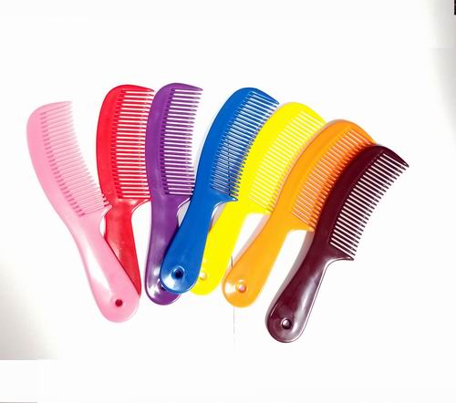 High Quality Unbreakable 6.5″ Handle Hair Combs – Assorted Colors – H&J ...