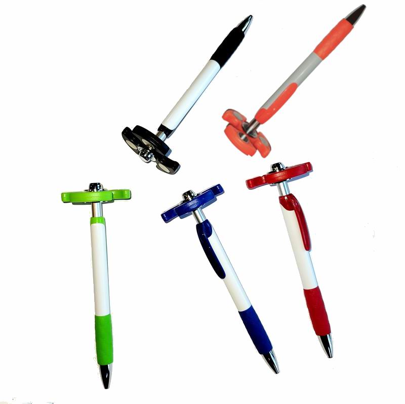 Spinner Pens – Novelty Plastic Pens Writes in Black ink – H&J ...