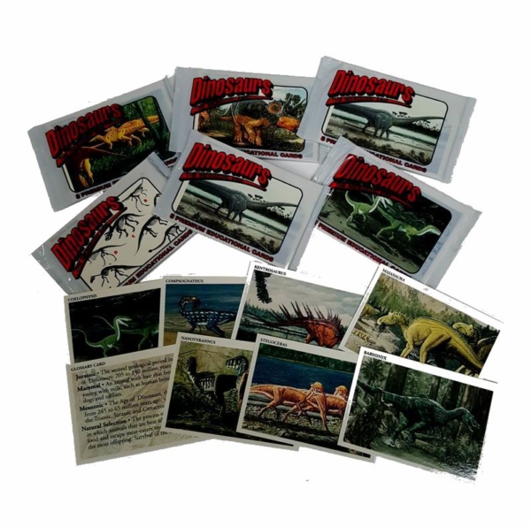 Buy Dinosaurs (8-Pack) Educational Trading Cards - Only 50 Cents/Pack ...