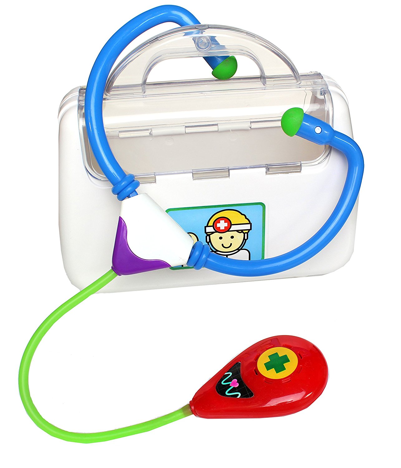 Buy Kidoozie Little Doctor Kit Toy - Includes Stethoscope, Blood ...