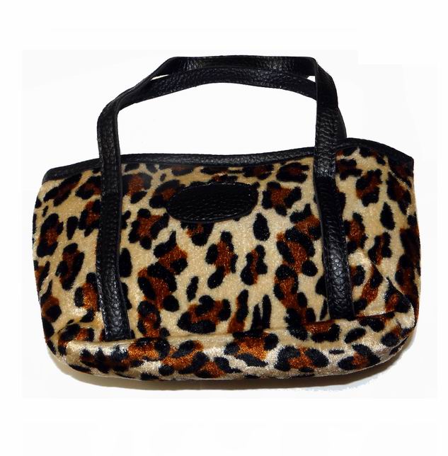 leopard print mini bag