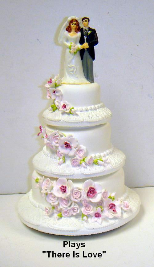 Buy Wholesale Musical Wedding Cake With Bride And Groom Plays