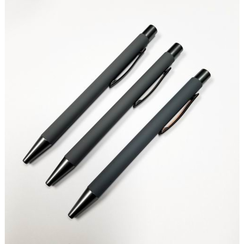 Buy Arlington Style Grey Out Soft Touch Metal Pens Cheap | H&J ...