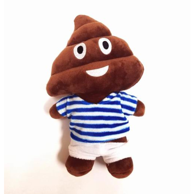 giant poop emoji plush