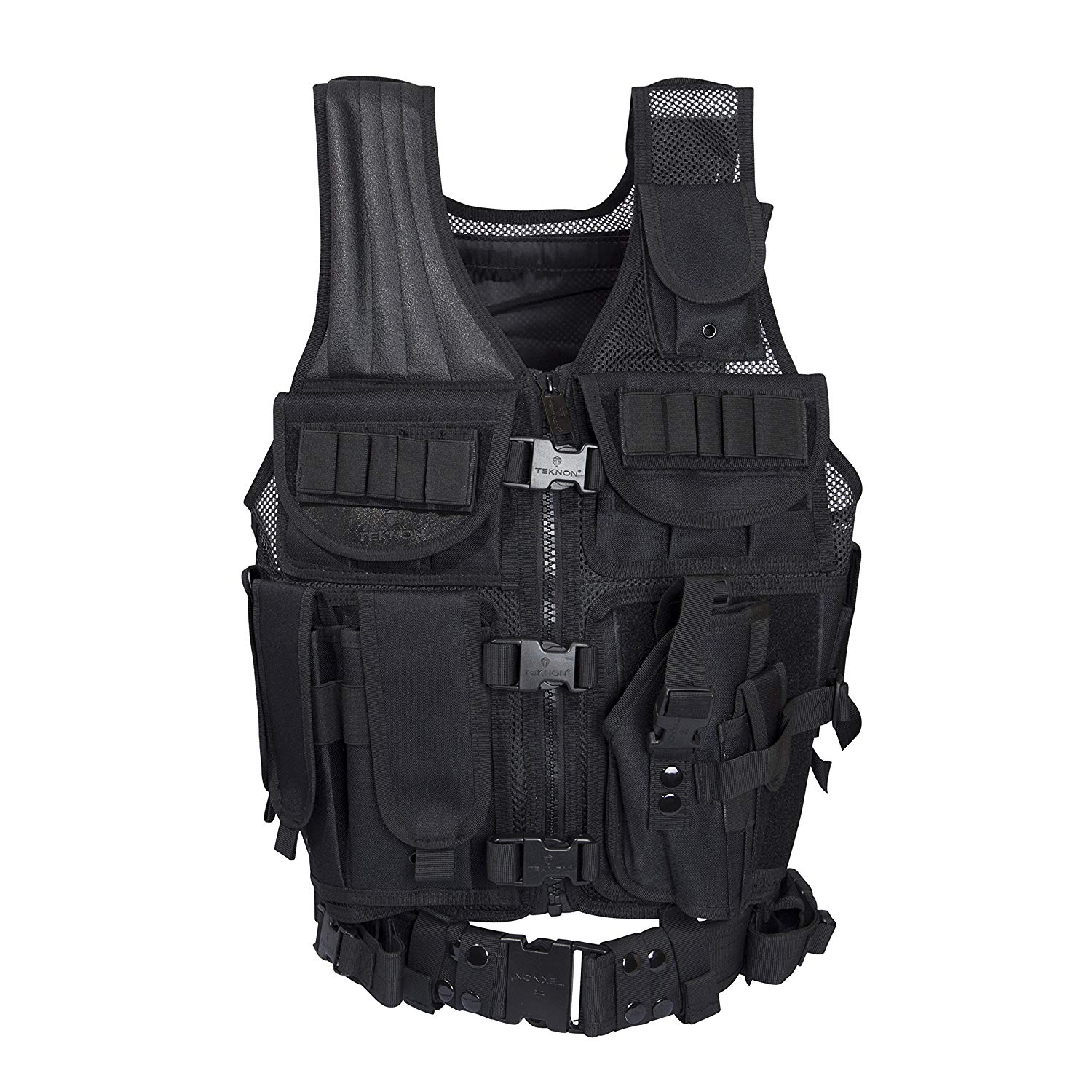 Buy Teknon Tactical Utility & Accessory Heavy Duty Vest - Men & Women ...