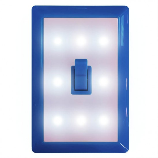 Buy Wireless 6 LED Light Switch Night Light - Blue Cheap | H&J ...