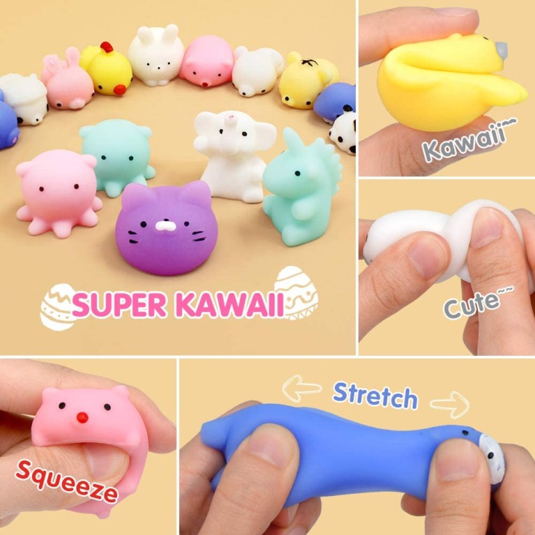 little squishy animal toys