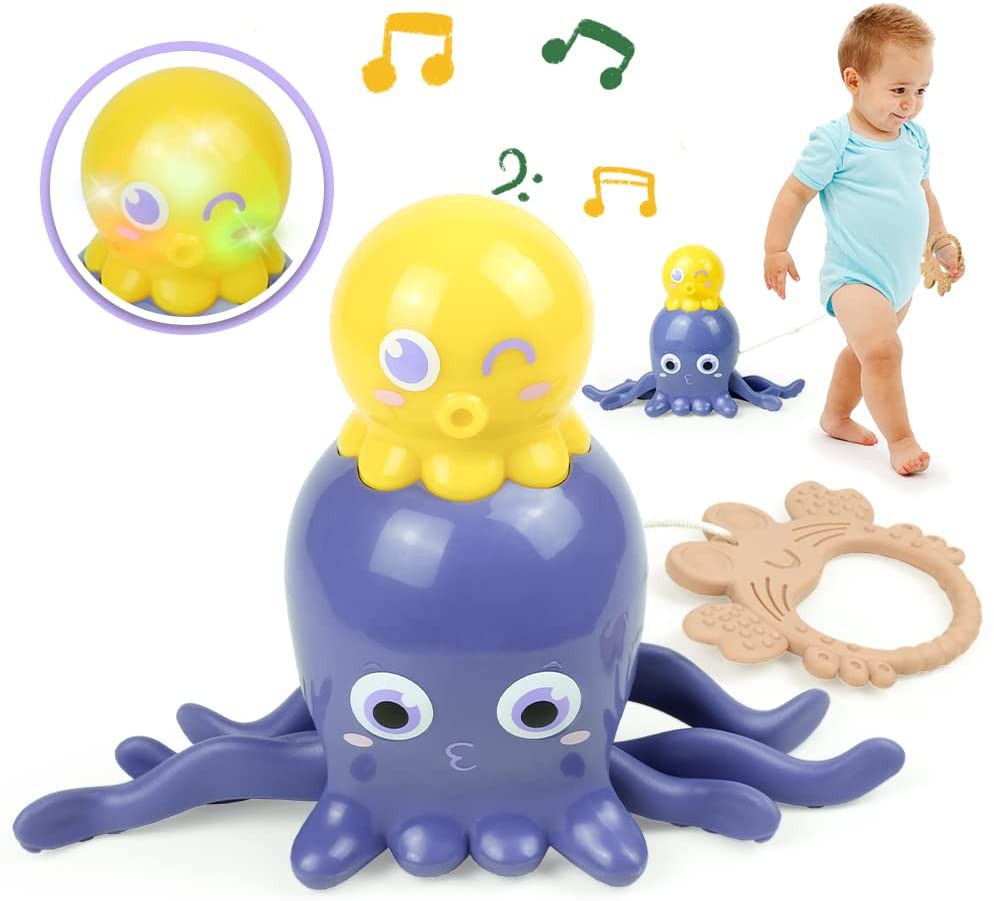 Push-pull Dog Toys For Baby, Sensation Toys With Music And