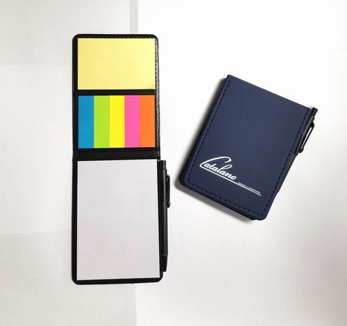 Full Color Note Caddy & Paragon Pen Set