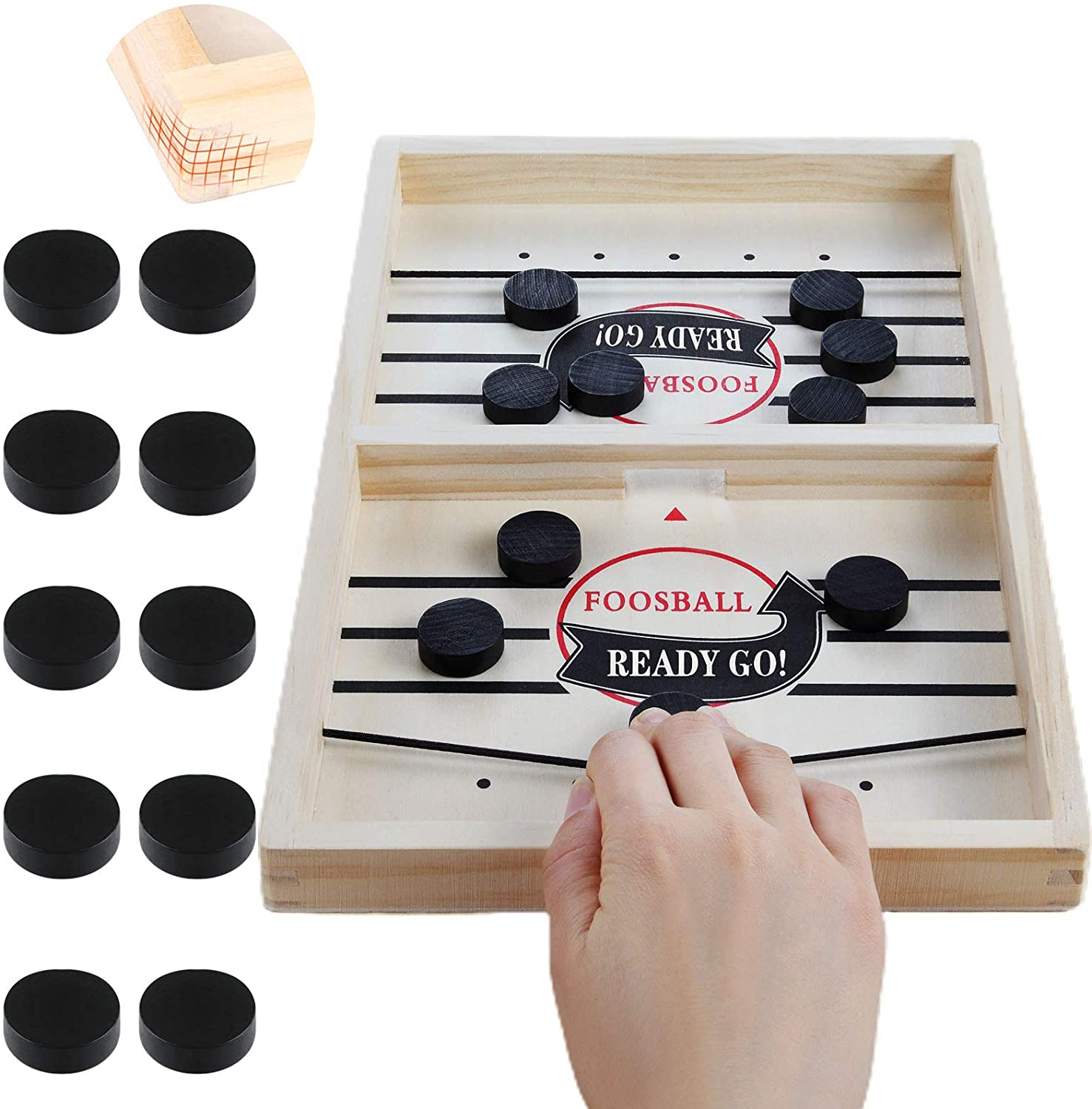 Buy Fast Sling Puck Desktop Hockey Puck Game Toy Cheap | H&J ...