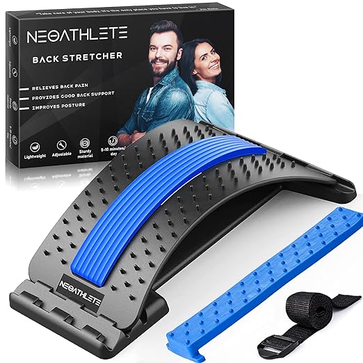 NEOATHLETE Back Stretcher Lower Back Pain Relief Item 6956 H J Liquidators and Closeouts Inc